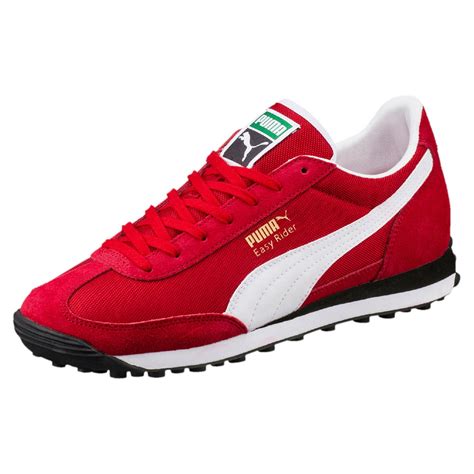 mens red puma sneakers|More.